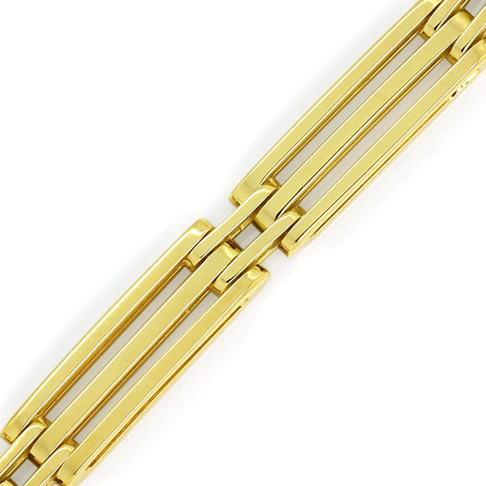 Foto 2 - GelbGold-Armband mit Kastenverschluss in 585er Gelbgold, K3022